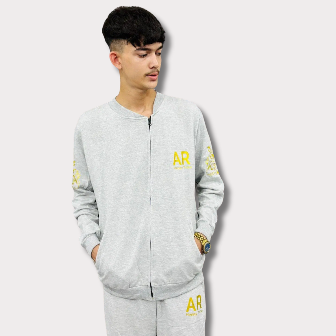 JBi AR Winter White Track Suit - Bn-Ahmad Collection