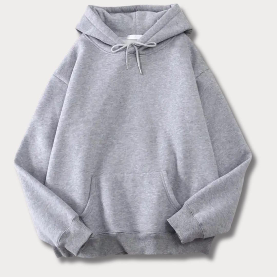 Stylish Comfortable Men's Grey Fleece Hoodie - Bn-Ahmad Collection