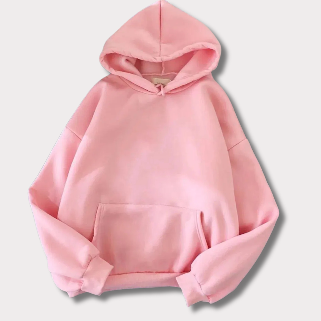 Cozy Pink Fleece Hoodie - Perfect for Every Casual Occasion - Bn-Ahmad Collection