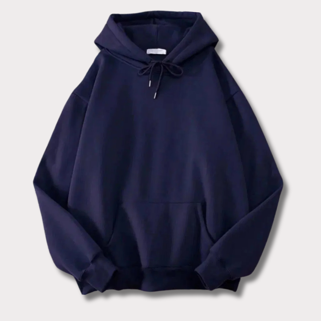 Premium Blue Colour Fleece Hoodie for Men - Bn-Ahmad Collection