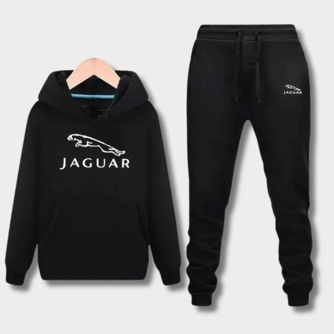 Men's Fleece Jaguar Printed Track Suit - Bn-Ahmad Collection
