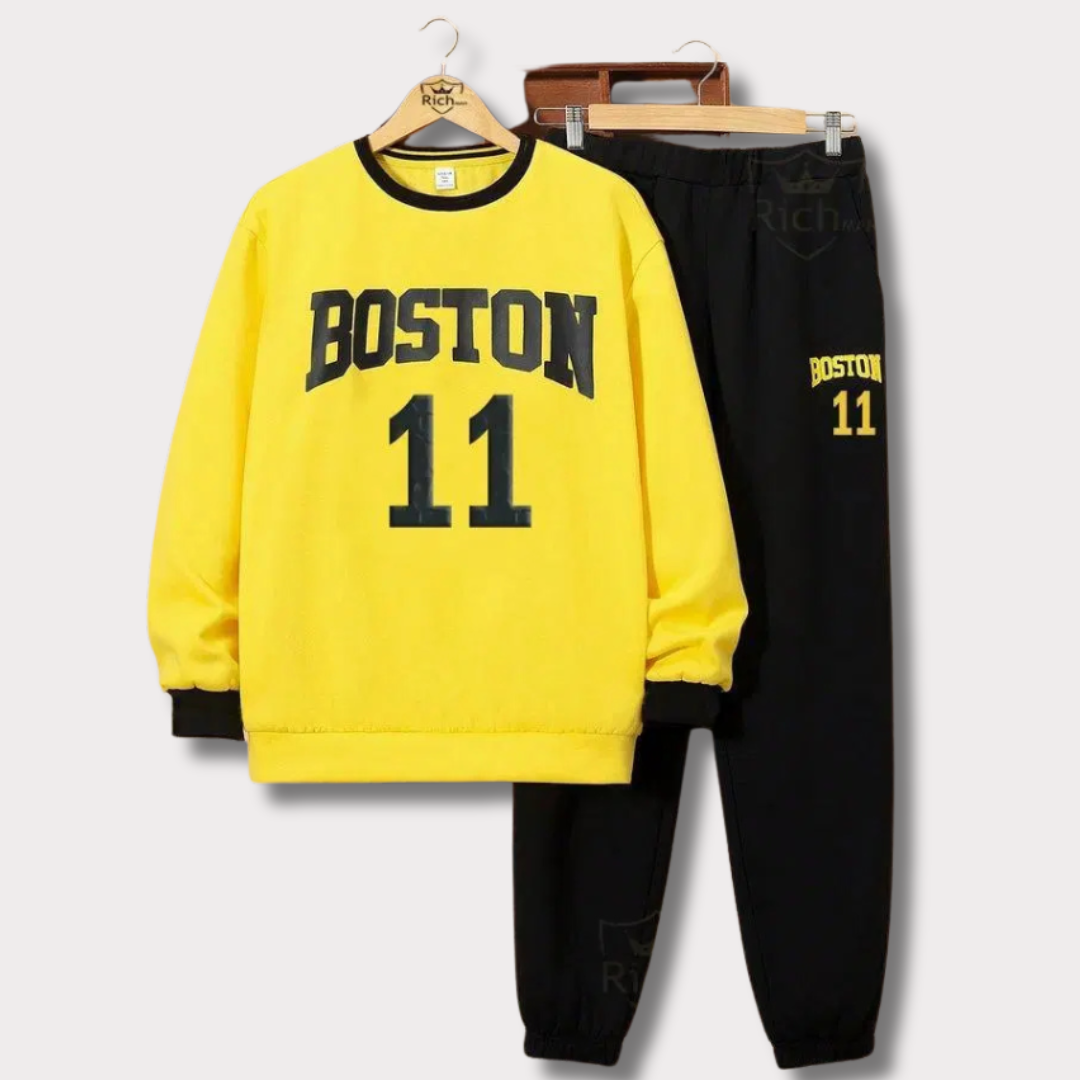 Unisex Fleece Printed Sweatshirt Track Suit - Bn-Ahmad Collection
