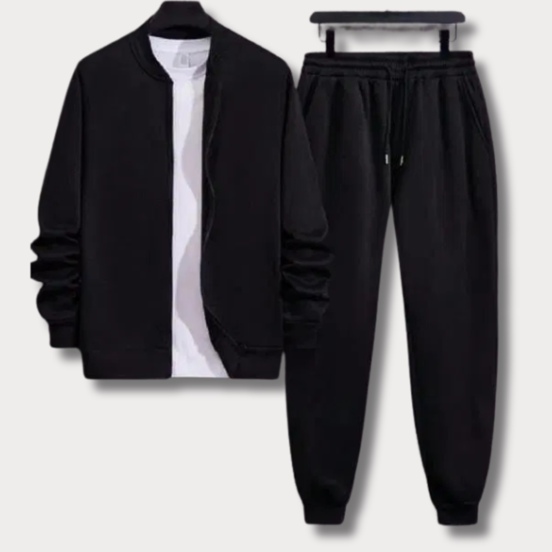 3 Pcs Men's Polyester Track Suit - Bn-Ahmad Collection