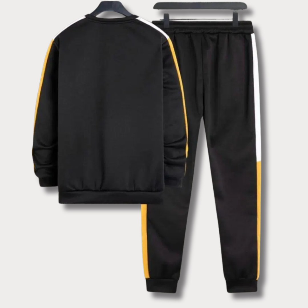 2 Pcs Men's Polyester Printed Track Suit - Bn-Ahmad Collection