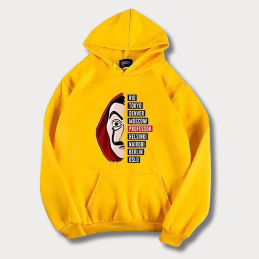 1 Pc Men's Stitched Cotton Printed Hoodie - Bn-Ahmad Collection