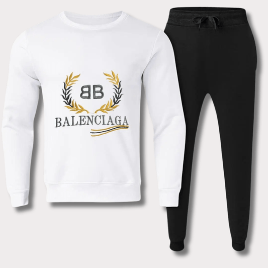 Men's Embroidered Fleece Track Suit Bn-Ahmad Collection M 