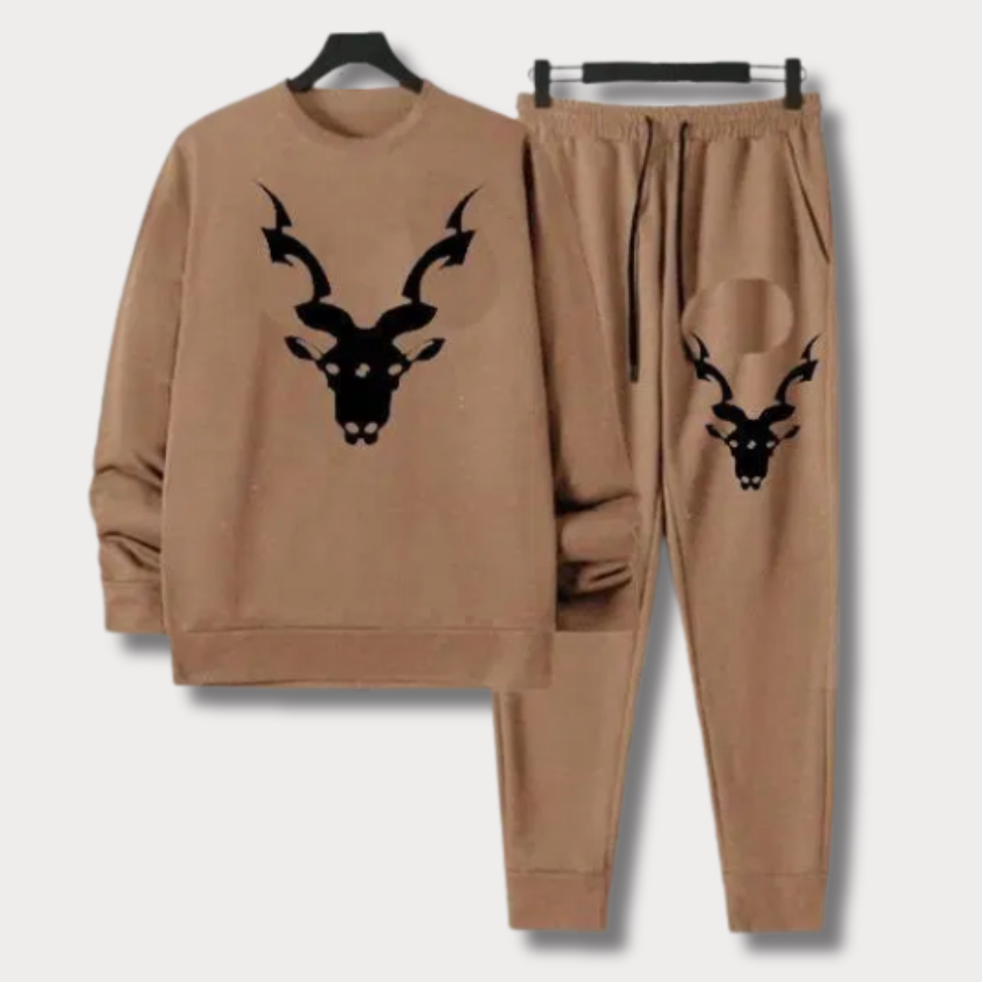Unisex Printed Sweatshirt Track Suit - Bn-Ahmad Collection